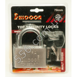 Замок навісний HIDOOR EXTRA (70 mm) (12 шт. в уп.)