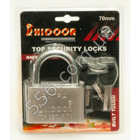 Замок навісний HIDOOR EXTRA (70 mm) (12 шт. в уп.)