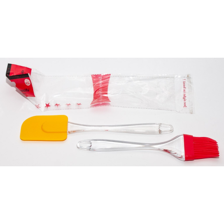 Набір лопатка+пензлик силікон