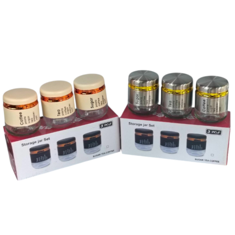 Набор банок из 3шт.350 гр.(чай,кофе,сахар) (16уп.ящ.)
