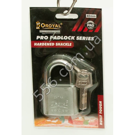 Замок навісний Oroyal (40 mm) (12 шт. в уп.)