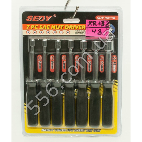 Набір викруток з насадками SDY-94118 (7 шт.)
